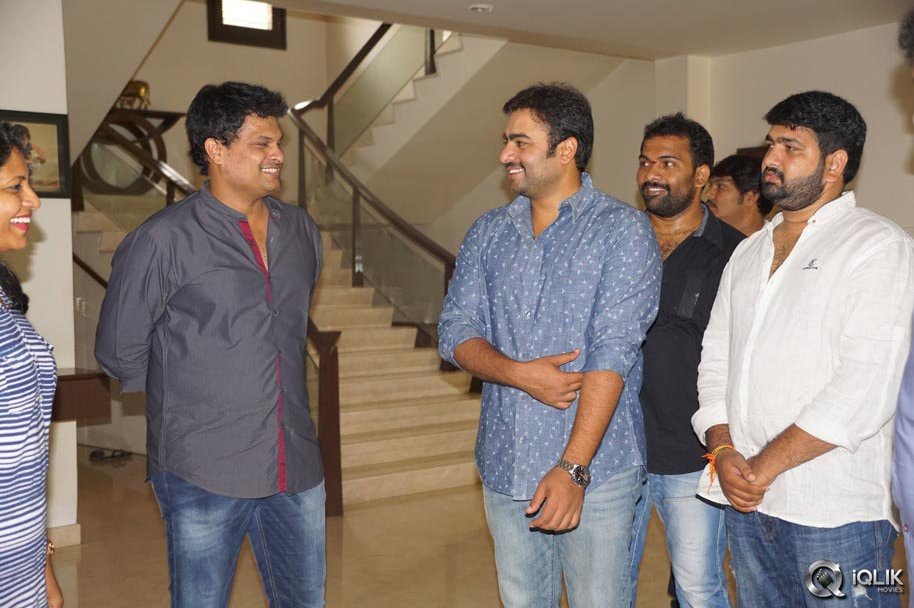 Sai-Karthik-Felicitated-By-Nara-Rohith